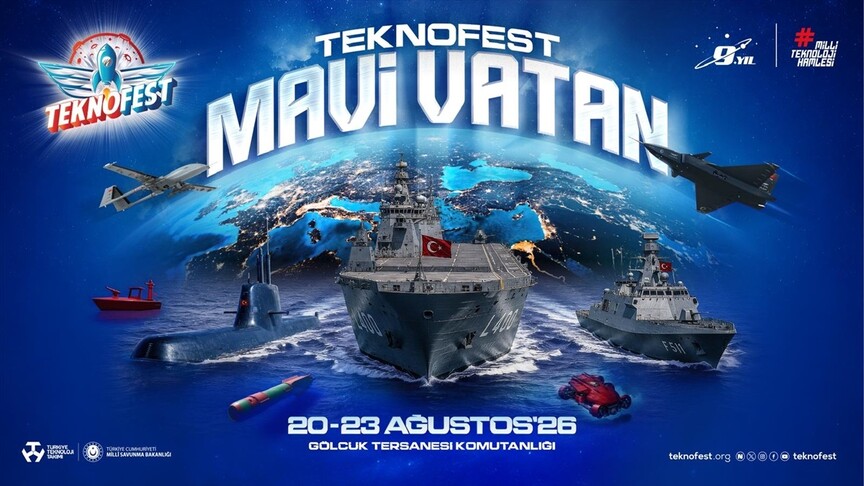 TEKNOFEST Mavi Vatan teknoloji ve savunma sanayisini Gölcük'te buluşturacak haber görseli