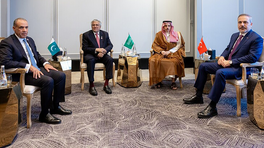 Bakan Fidan, Türkiye-Mısır-Pakistan-Suudi Arabistan Dışişleri Bakanları Beşinci Toplantısı'na katıldı haber görseli