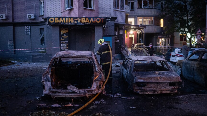 Kiev Belediye Başkanı Kliçko, kentin balistik füze saldırısı altında olduğunu açıkladı haber görseli