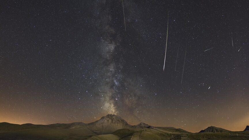 İç Anadolu'nun zirvesi Erciyes'te "Perseid meteor yağmuru" izlenecek