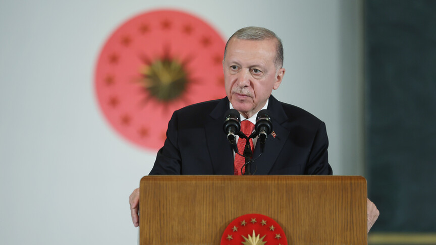 Cumhurbaşkanı Erdoğan: Türkiye'yi terör tehdidinden kurtarmayı hedefleyen adım hayırlara vesile olsun haber görseli