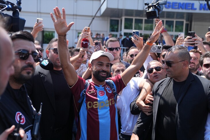 Salah, Trabzonspor için İstanbul'da haber görseli