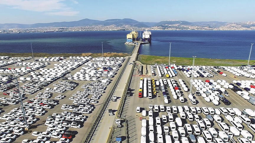Otomotiv endüstrisinin temmuz ihracatı 3,6 milyar dolara yaklaştı