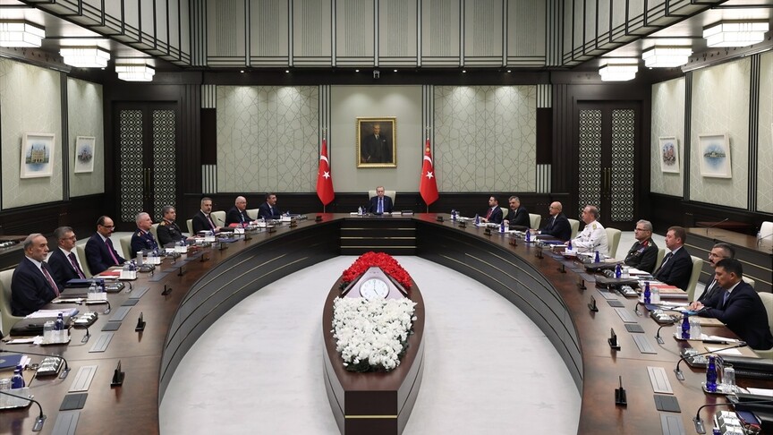 Milli Güvenlik Kurulu toplandı haber görseli