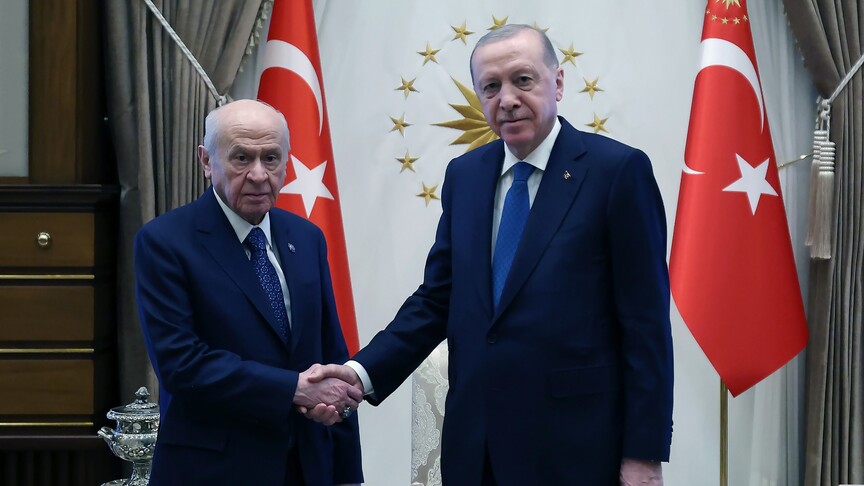 Cumhurbaşkanı Erdoğan, MHP Genel Başkanı Bahçeli'yi kabul edecek haber görseli