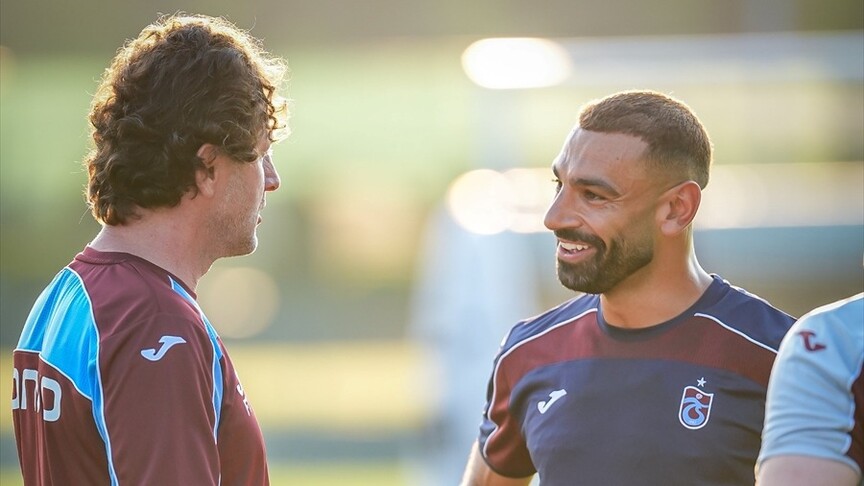 Muhammed Salah, Trabzonspor'da ilk antrenmanına çıktı