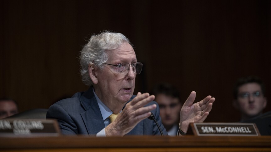 Mitch McConnell discharged from rehab, will recover at home