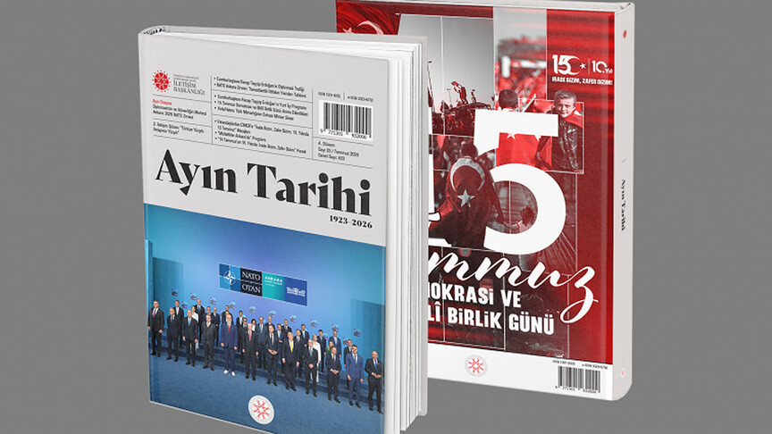 İletişim Başkanlığınca hazırlanan "Ayın Tarihi" dergisinin temmuz sayısı yayımlandı