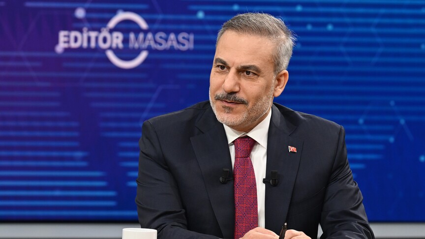 CANLI- Dışişleri Bakanı Fidan, AA Editör Masası'nın konuğu