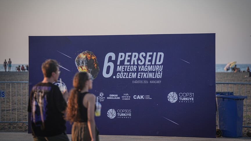 Bursa'da "Perseid meteor yağmuru gözlem etkinliği" başladı haber görseli