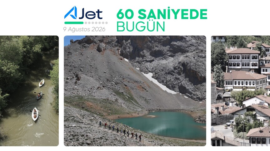 60 saniyede bugün (09 Ağustos 2026) haber görseli