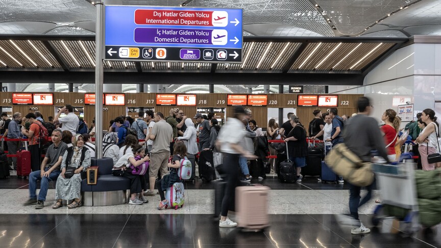 Yılın ilk 7 ayında 138,8 milyon yolcu hava yolu ile seyahat etti haber görseli