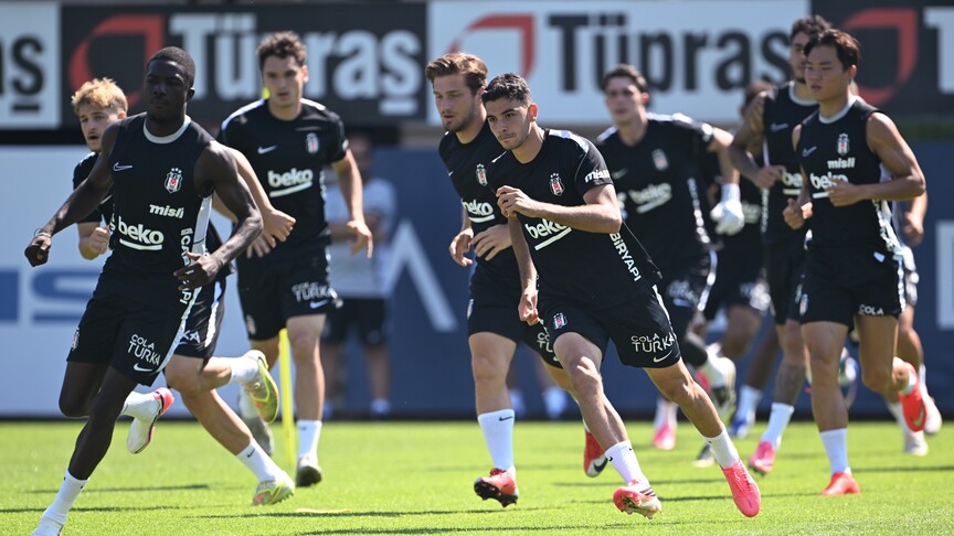 Beşiktaş'ta Hradec Kralove rövanş maçının hazırlıkları başladı haber görseli