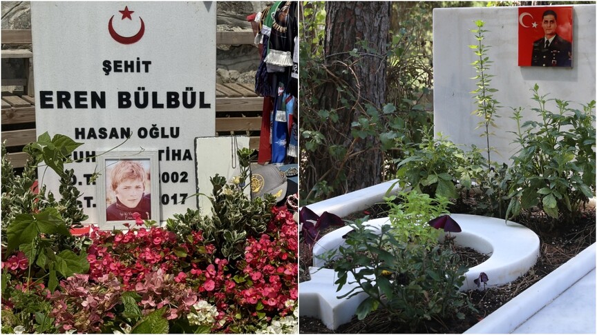 Eren Bülbül ve Başçavuş Ferhat Gedik'in şehadetlerinin üzerinden 9 yıl geçti haber görseli