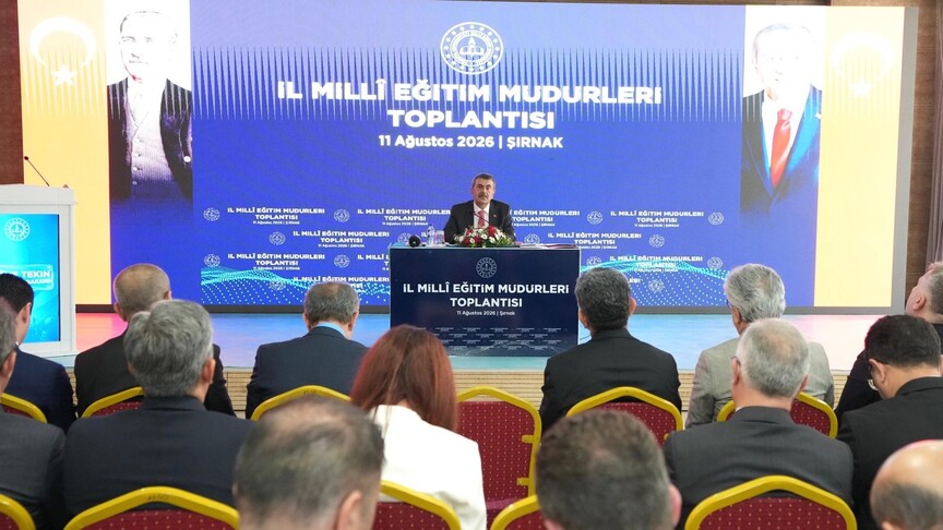 Bakan Tekin, 81 ilin milli eğitim müdürüyle görüştü