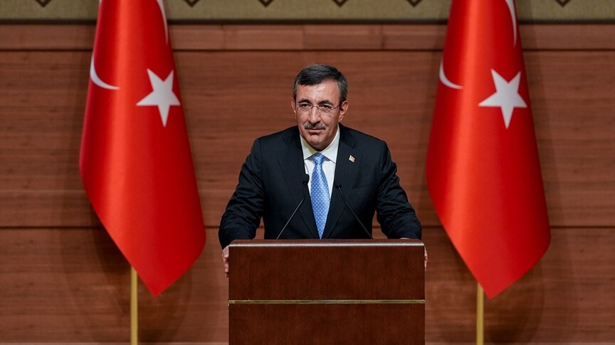 Cumhurbaşkanı Yardımcısı Yılmaz: Türkiye, terör meselesini çözme yolunda çok önemli bir fırsat yakalamıştır haber görseli