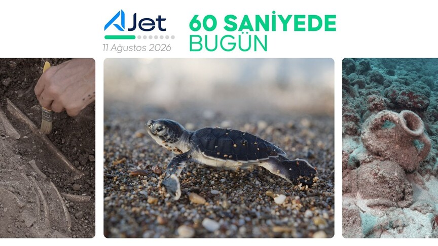 60 saniyede bugün (11 Ağustos 2026)