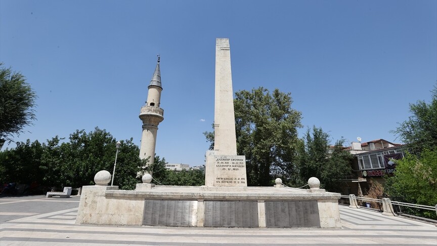 Gaziantep'te Fransız işgalinin izleri minare taşlarında haber görseli