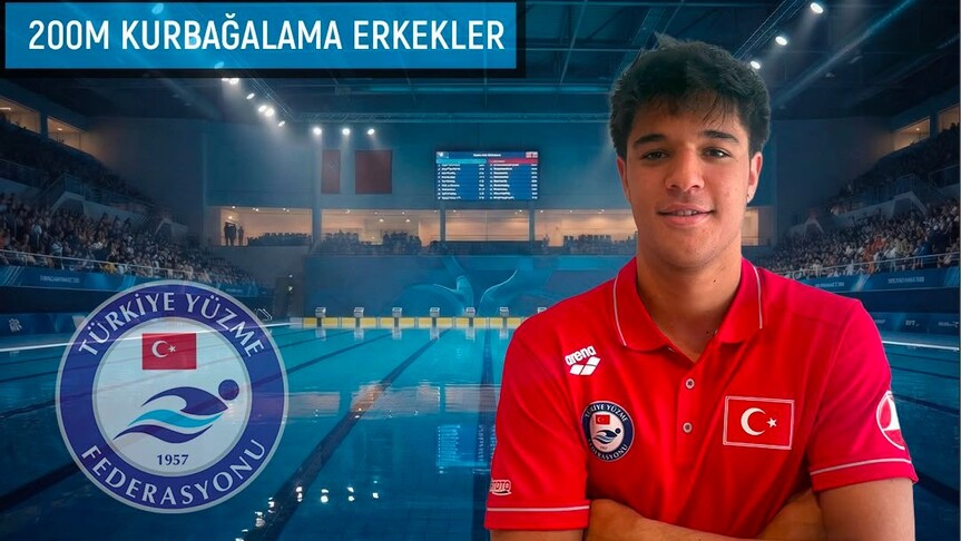 Milli yüzücü Doruk Yoğurtçuoğlu, Avrupa Şampiyonası'nda 12. oldu haber görseli