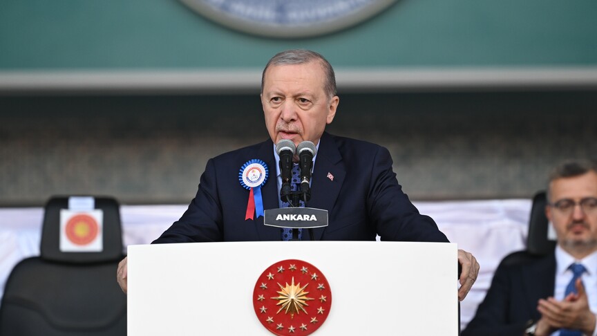 Cumhurbaşkanı Erdoğan Jandarma ve Sahil Güvenlik Akademisi Mezuniyet Töreni'nde konuştu haber görseli