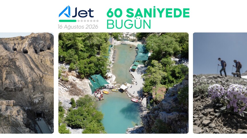 60 saniyede bugün (16 Ağustos 2026) haber görseli