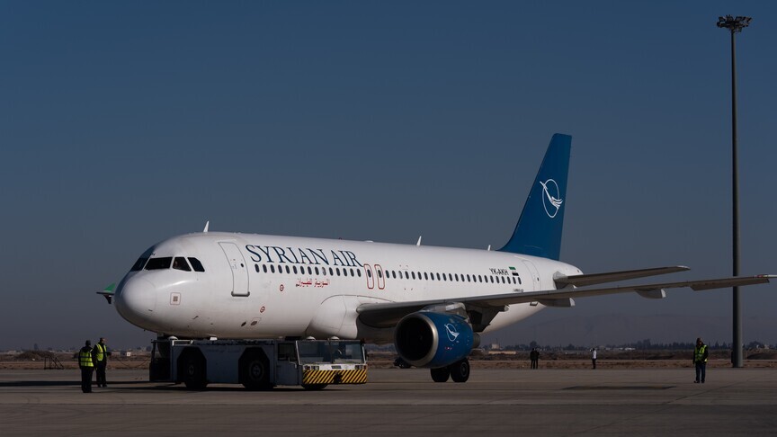 1st Syrian Airlines passenger flight in over 1.5 years arrives in Moscow