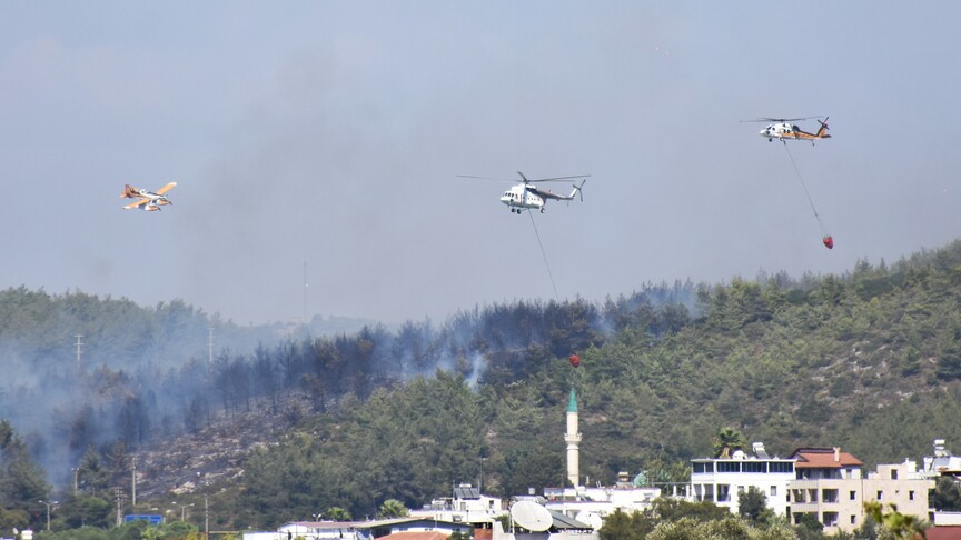 Muğla'da açık alan yangınlarının yaklaşık yüzde 70'i insan kaynaklı haber görseli