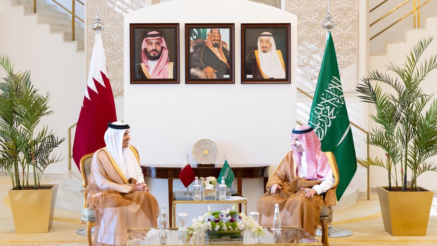 قطر والسعودية تبحثان أهمية تكامل مساعي نزع فتيل التوتر الإقليمي