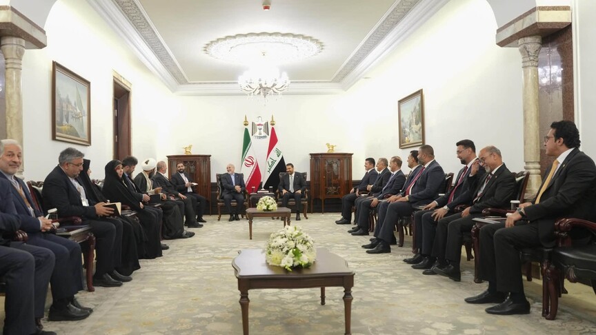 قاليباف يلتقي آميدي والزيدي في العراق