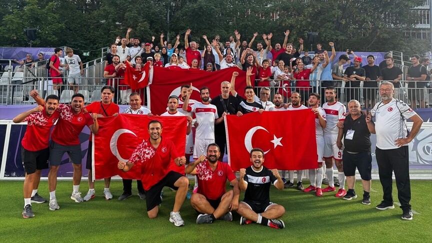 Türkiye Görme Engelliler B1 Erkek Futbol Takımı, Avrupa Şampiyonası'nda yarı finale yükseldi haber görseli