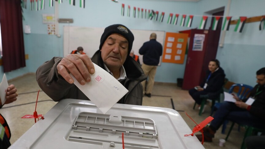 لجنة فلسطينية: نسبة الناخبين المسجلين بالضفة تجاوزت 87 بالمئة