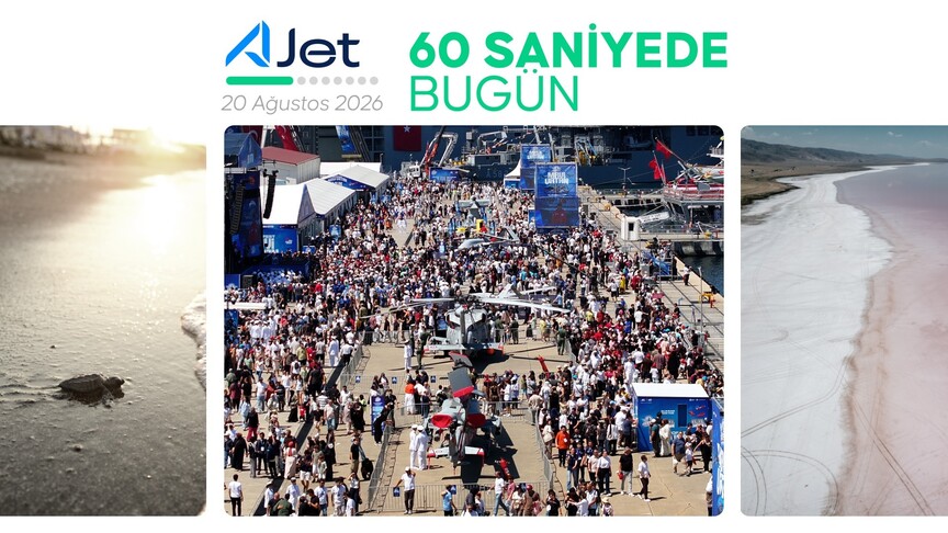 60 saniyede bugün (20 Ağustos 2026) haber görseli