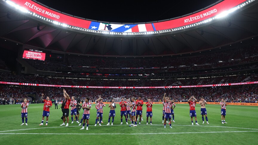قدم.. أتلتيكو مدريد يستهل مشواره في الليغا بثنائية متأخرة أمام ملقا