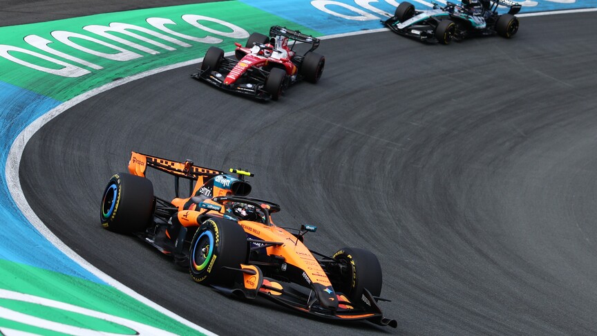 Formula 1 Hollanda Grand Prix'sinde pole pozisyonu Lando Norris'in oldu haber görseli