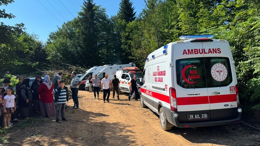 Giresun Valiliğinden hava aracı düştüğü ihbarına ilişkin açıklama haber görseli