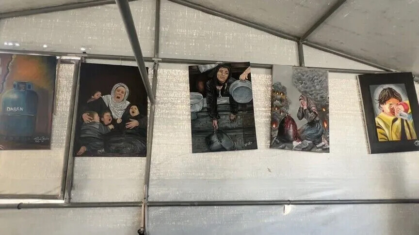 Gaza  gratë piktore ringjallin kujtimet e jetës së humbur përmes artit