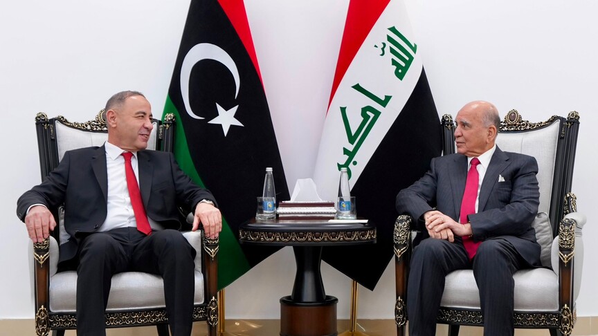 بغداد.. وزير الخارجية الليبي يشدد على الحاجة للتعاون مع العراق