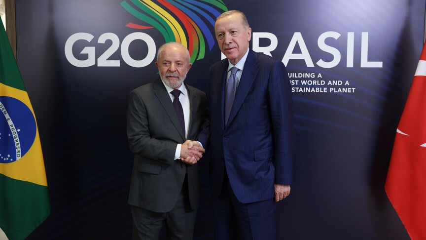 Cumhurbaşkanı Erdoğan ile Brezilya Devlet Başkanı Lula da Silva telefonla görüştü haber görseli