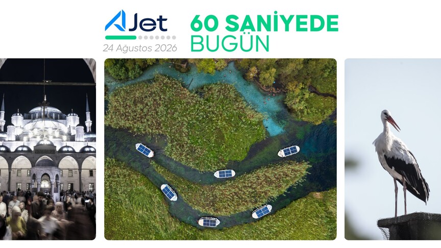60 saniyede bugün (24 Ağustos 2026) haber görseli