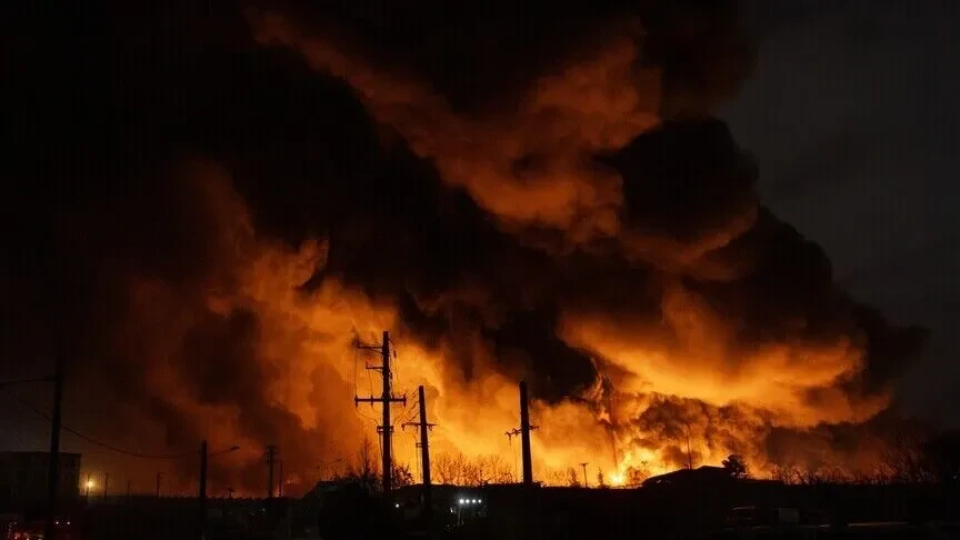 Rusi  5 të plagosur nga zjarri në një kompleks petrokimik