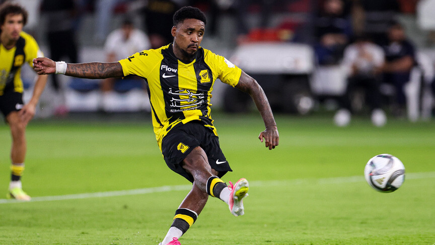 قدم.. ستيفن بيرغوين يقود الاتحاد لفوز مثير على الحزم بالدوري السعودي