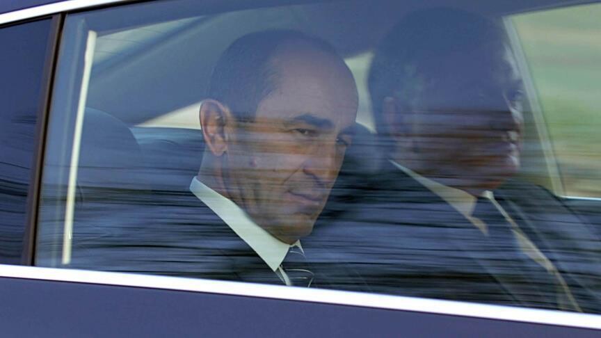 Former Armenian President Kocharyan, his son detained in corruption probe