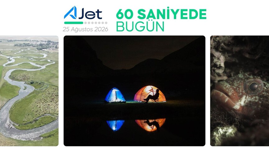 60 saniyede bugün (25 Ağustos 2026) haber görseli