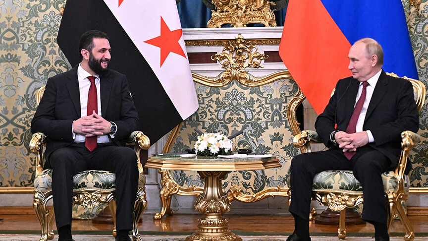 بوتين للشرع: نرفض الاعتداءات الإسرائيلية على سوريا