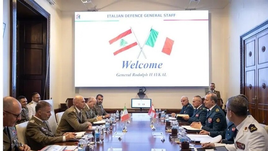 مباحثات عسكرية لبنانية إيطالية بشأن ما بعد اليونيفيل