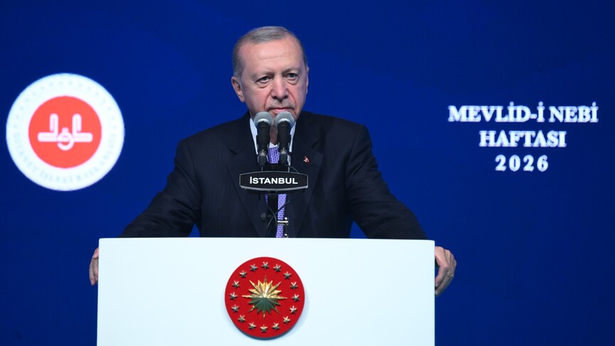 Cumhurbaşkanı Erdoğan: İsrail hükümeti tüm bölgemizi istikrarsızlığa sürüklemek için her türlü tahriki deniyor haber görseli