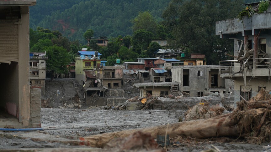 Nepal'deki selde hayatını kaybedenlerin sayısı 389'a çıktı haber görseli