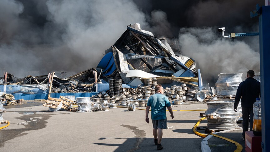 37 killed, over 40 injured in Russian drone strike on warehouse near Kyiv, says Ukraine