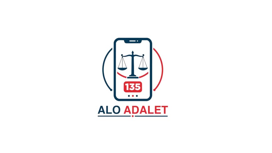 "Alo Adalet 135" hattı 1 Eylül'den itibaren 3 ilde hizmete geçecek haber görseli
