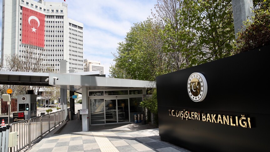 Dışişleri Bakanlığından İsrail Dışişleri Bakanlığına tepki haber görseli